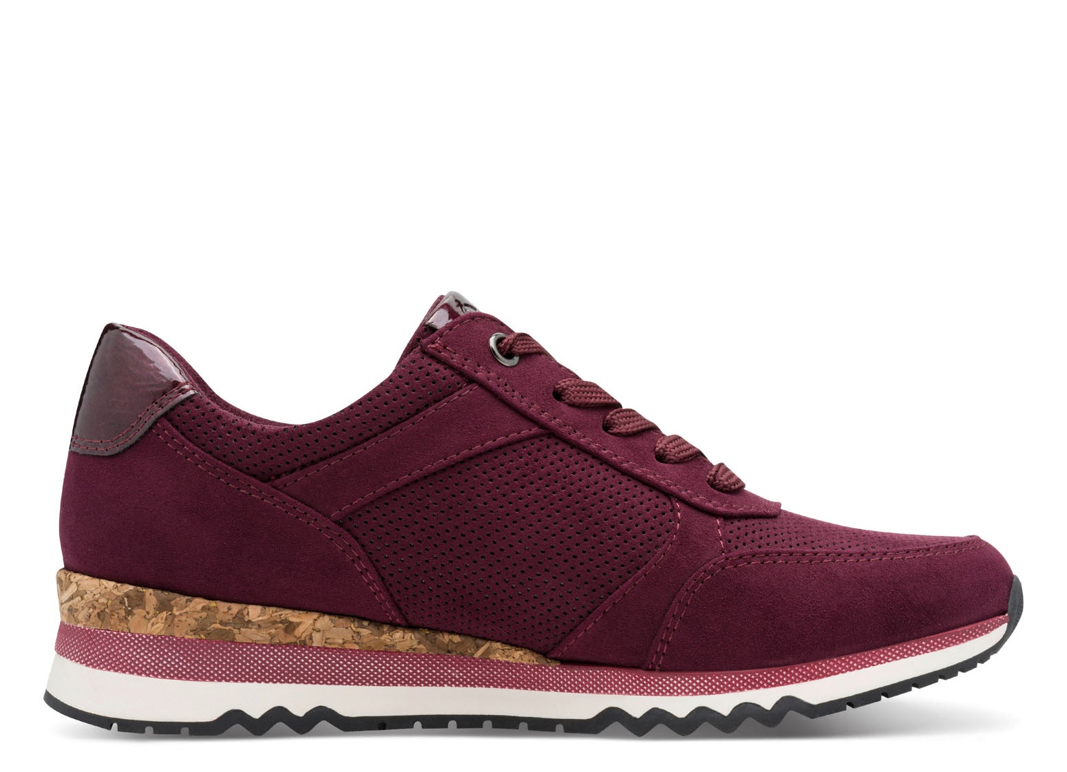 MARCO TOZZI, trendige Damen-Sneaker, Weite F, mit Reißverschluss